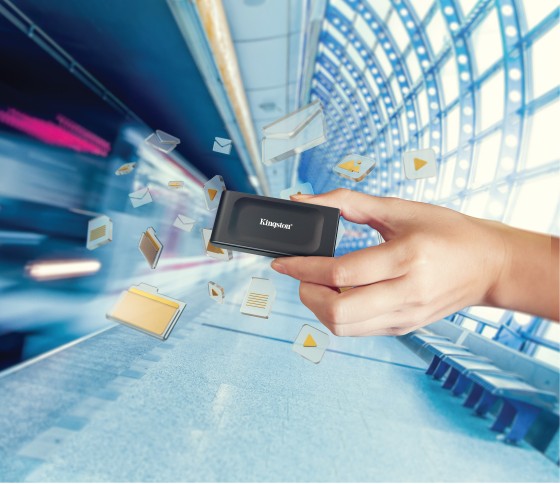 KINGSTON XS1000 2To SSD Pocket-Sized USB 3.2 Gen 2 External Solid State Drive Up to 1050Mo/s