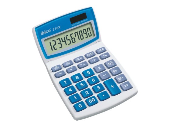 1 Calculatrice Ibico 210X