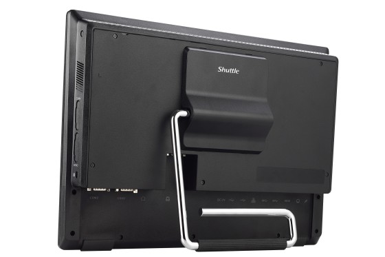 Shuttle XPC IoT P5200PA - Tout-en-un Celeron 5205U ULV - RAM 4 Go - SSD 120 Go - NVMe - HD Graphics - Gigabit Ethernet - Win 10 IoT Enterprise Entry - moniteur : LCD 15.6" 1920 x 1080 (Full HD) écran tactile - noir