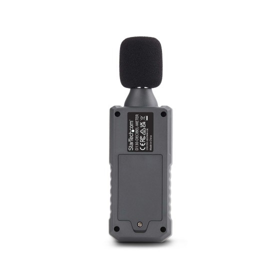 StarTech.com Handheld Digital Sound Meter, Noise/Decibel Level Reader - Sonomètre - noir