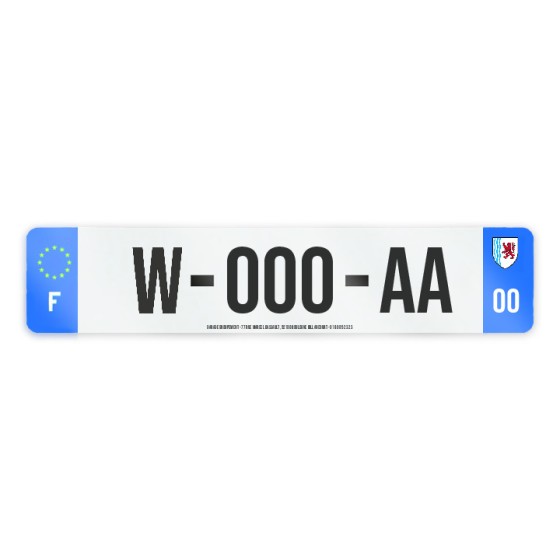 PLAQUE W GARAGE A PERSONNALISER