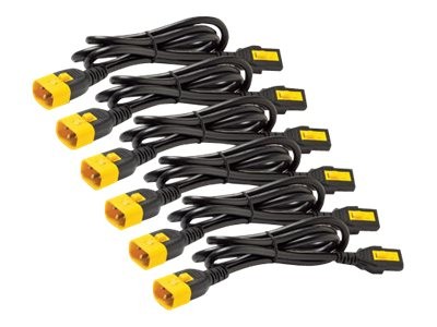 APC Power Cord Kit 6 ea Locking C13 to C14 1.8m