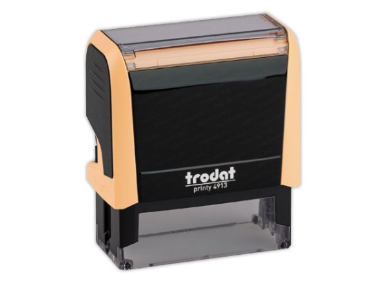 1 Tampon TRODAT Printy 6L Maxi 4913 personnalisable - Pêche