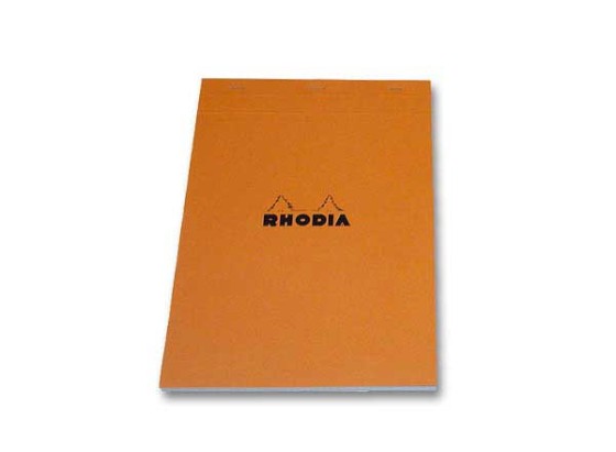 1 Bloc Rhodia A5 14,8x21 cm, 80 feuilles, 5x5, 80g