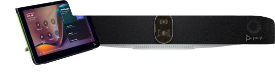 HP Poly Studio X72 All-In-One Video Bar with TC10 Controller Kit