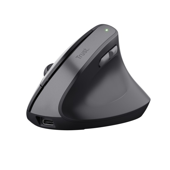 TRUST BAYO II Ergonomic Wireless Mouse Black