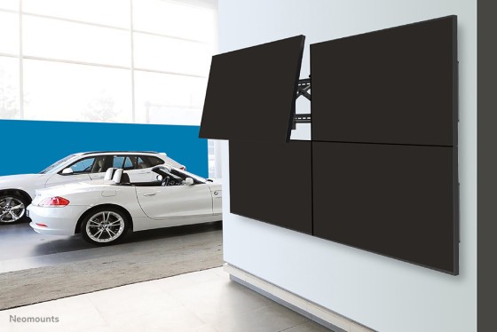 NEOMOUNTS LED-VW2000BLACK Support mural pour mur dimages 32-75p - Pop-out - max 70 kg