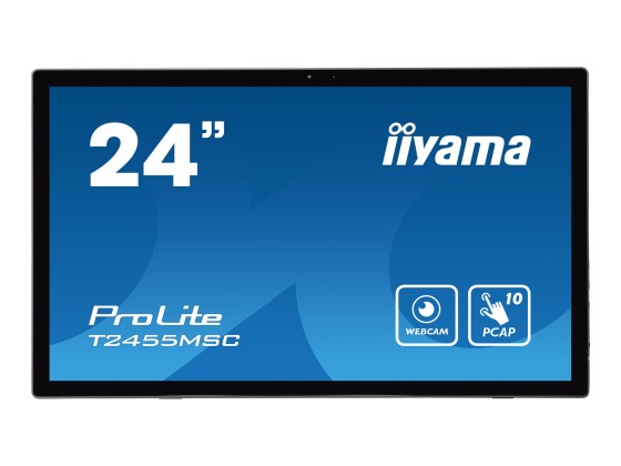 iiyama ProLite T2435MSC-B2 écran plat de PC 59,9 cm (23.6") 1920 x 1080 pixels Full HD LED Écran tactile Noir