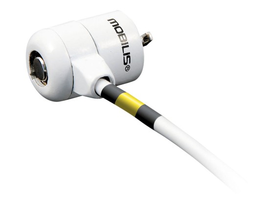 Mobilis Corporate Key - Câble de sécurité - blanc - 1.8 m