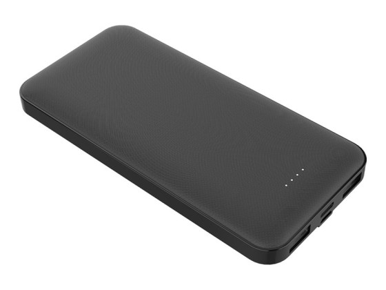 BIGBEN Connected Poly - Banque d'alimentation - 10000 mAh - 3 connecteurs de sortie (USB, 24 pin USB-C) - noir