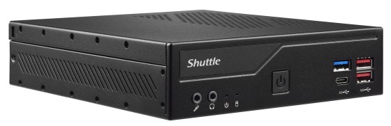 Shuttle XPC slim DH670V2 - Barebone - Slim-PC Socket LGA1700 - Intel H670 - pas de processeur - RAM 0 Go - UHD Graphics - Gigabit Ethernet, 2.5 Gigabit Ethernet - noir