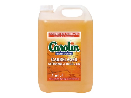 1 Nettoyant à l'Huile de Lin Carolin - Bidon de 5L