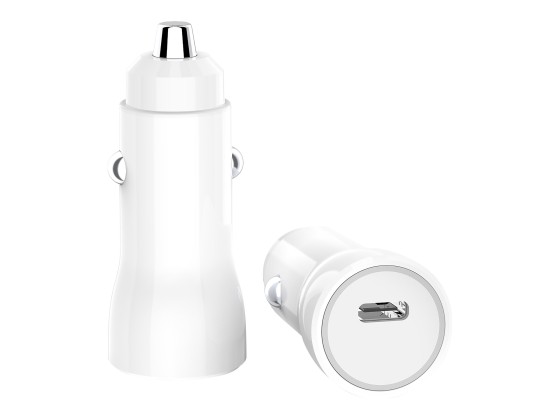 1 Chargeur voiture USB-C + câble Lightning 1M