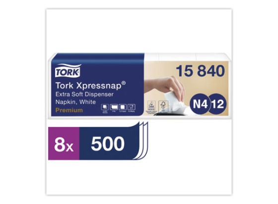 1 Lot de 500 Serviettes XpressNap