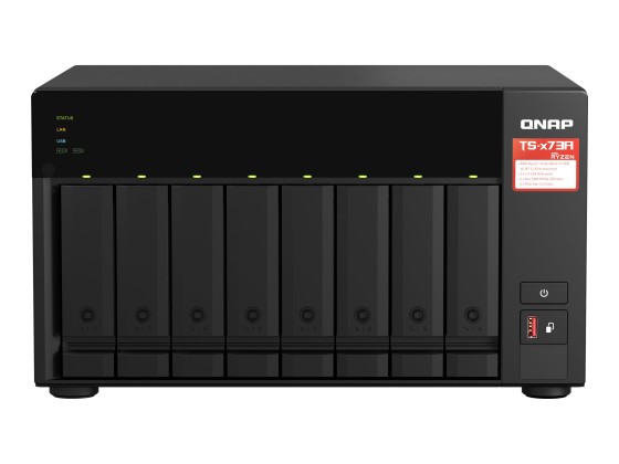 K/8Bay NAS+HDD 3.5 IronWolf8TB 7.2K SATA
