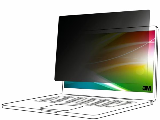 3M Bright Screen Privacy Filter - Filtre de confidentialité pour ordinateur portable (horizontal) - 14" - pour HP ProBook x360 435 G8 Notebook