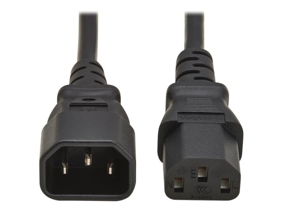 EATON PDU Power Cord, C13 to C14 - 10A, 250V, H05VV-F, 5M, Black