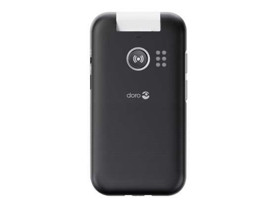 DORO Leva L20 - 4G téléphone de service - RAM 64 Mo / Mémoire interne 128 Mo - microSD slot - écran LCD (TFT) - 320 x 240 pixels (60 Hz) - rear camera 2 MP - blanc et noir