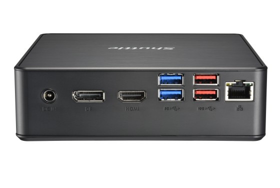 Shuttle XPC nano NC40U7 - Barebone - mini PC 1 x Core i7 1255U / jusqu'à 4.7 GHz - RAM 0 Go - UHD Graphics 620 - Gigabit Ethernet - noir