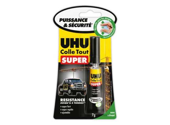 1 Tube de colle COLLE TOUT SUPER UHU - Gel 7g