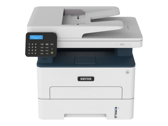 Xerox B225 copie/impression/numérisation recto verso sans fil A4, 34 ppm, PS3 PCL5e/6, chargeur automatique de documents, 2 magasins, total 251 feuilles