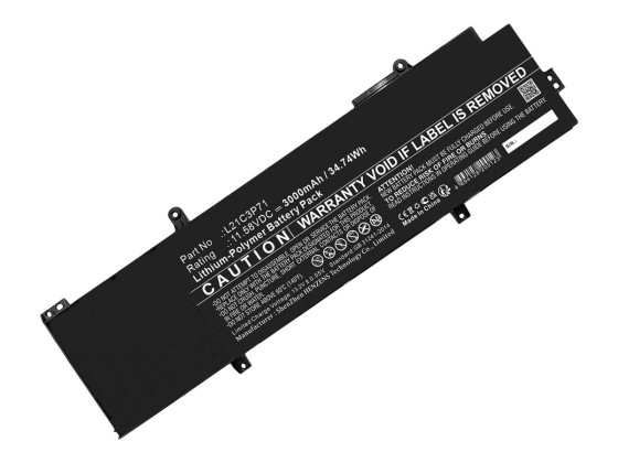 DLH - Batterie de portable (équivalent à : Lenovo L21C3P71, Lenovo L21C4P71, Lenovo L21D3P71, Lenovo L21D4P71, Lenovo L21L3P71, Lenovo L21L4P71, Lenovo L21M3P71, Lenovo L21M4P71, Lenovo L21M4P72, Lenovo 5B10W51863, Lenovo 5B10W51864, Lenovo 5B10W51866, Le