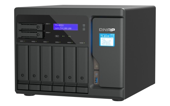 QNAP TS-855X-8G 8 Bay tower NAS Intel Atom C5125 8Go DDR4