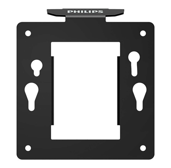 Philips BS8B2325B - Support de fixation client léger-écran - noir - pour B Line 241B8QJEB, 252B9