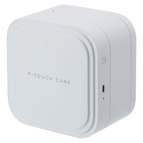 BROTHER P-Touch Cube Pro PT-P910BT Label printer Up to 36mm 360dpi 20mm/sec USB 2.0 Bluetooth 5.0 Cutter white