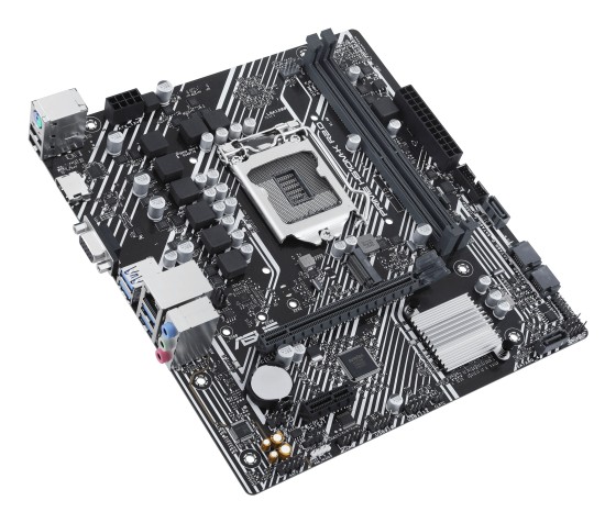 ASUS H510M-K R2.0 - Carte-mère - micro ATX - Socket LGA1200 - H470 Chipset - USB 3.2 Gen 1 - Gigabit LAN - carte graphique embarquée (unité centrale requise) - audio HD (8 canaux)