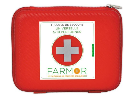 1 Trousse de secours Medium Multiactivités  pour 5 à 10 personnes