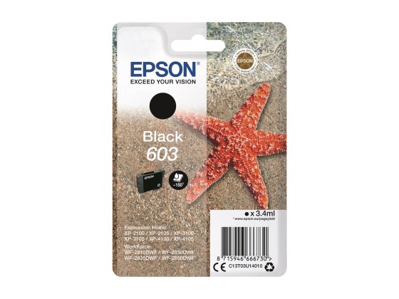 1 Cartouche Epson 603 noire