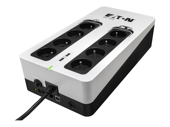 Eaton 3S 700 - Onduleur - CA 220-240 V - 420 Watt - 700 VA - monophasé - USB - connecteurs de sortie : 8