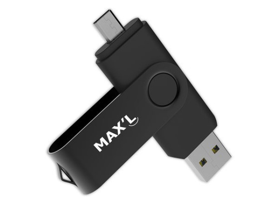 1 Clé USB Duals 64GB USB micro USB 3.0 OTG MAX'L