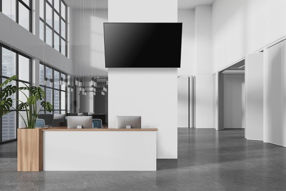 NEOMOUNTS WL35-750BL16 Support mural inclinable pour écran 42-86p- robuste - verrouillable - installation rapide - TÜV