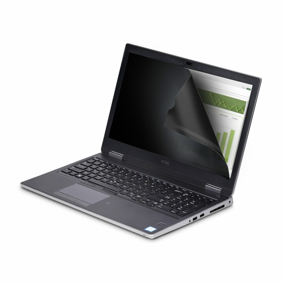 StarTech.com Filtre de Confidentialité pour Écran Tactile 16:9 de 15,6 Pouces, Filtre Antireflet/Anti Lumière Bleue, Protection d'Écran d'Ordinateur Portable, Angle de Vue de +/- 30 Degrés, Rabattable