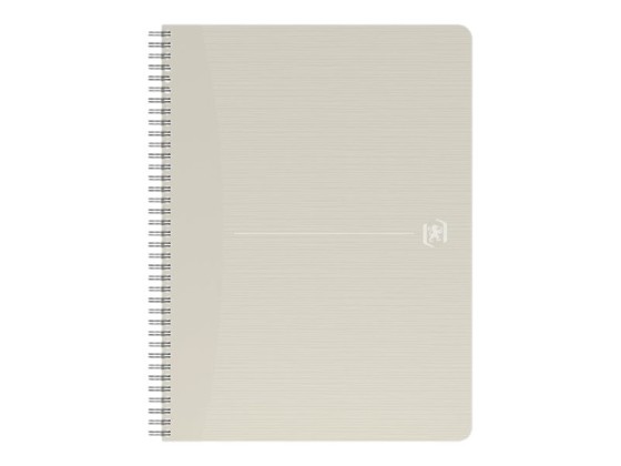 1 Cahier recyclé à spirales 180 pages 90gr A4 5x5.