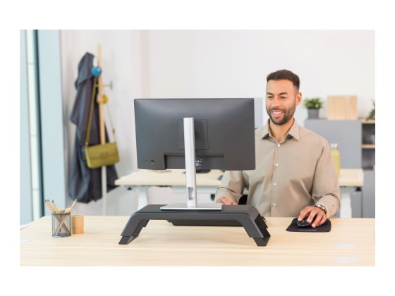 Fellowes Hana LT Monitor Support Black Noir