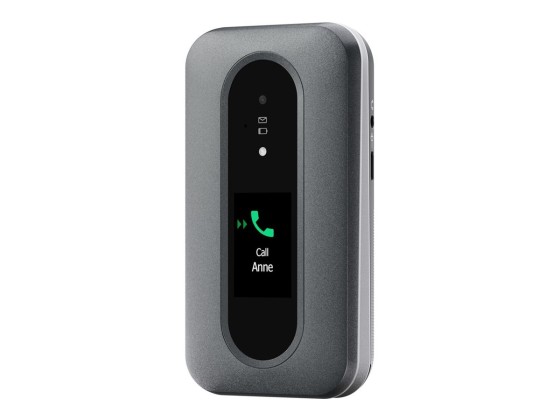 DORO Leva L30 - 4G téléphone de service - RAM 64 Mo / Mémoire interne 128 Mo - microSD slot - écran LCD (TFT) - 320 x 240 pixels (60 Hz) - rear camera 2 MP - blanc et noir