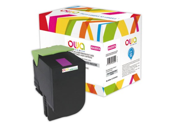 1 Toner LEXMARK 802 magenta 80C2SM0 compatible ARMOR