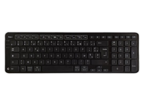 Contour Design Balance Keyboard BK - Clavier sans fil -FR Version