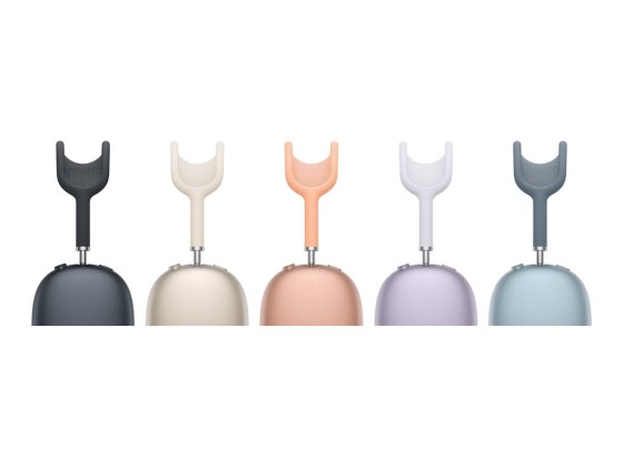 Apple AirPods Max - 2e génération - écouteurs avec micro - circum-aural - Bluetooth - sans fil - Suppresseur de bruit actif - lumière des étoiles