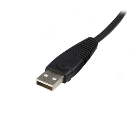 StarTech.com Câble pour Switch KVM VGA avec USB 2 en 1 - 1.80m - Câble clavier/vidéo/souris/USB - HD-15 (VGA), USB type B (M) pour USB, HD-15 (VGA) - 1.8 m - pour P/N: RKCOND17HD, SV231USBGB, SV231USBLC, SV431USB, SV431USBAE, SV431USBAEGB, SV431USBDDM