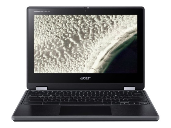 Acer Chromebook Spin 511 R753TN - Conception inclinable - Intel Celeron - N4500 / jusqu'à 2.8 GHz - Chrome OS (avec mise à niveau de Chrome Education) - UHD Graphics - 8 Go RAM - 64 Go eMMC - 11.6" IPS écran tactile 1366 x 768 - Wi-Fi 6 - schiste noir - c