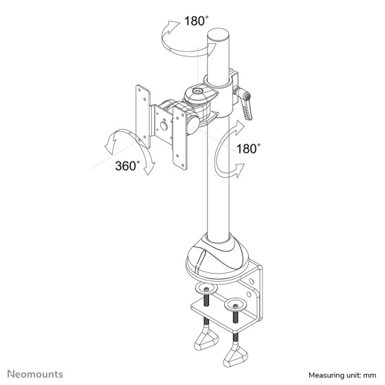 NEOMOUNTS FPMA-D965 Support décran à fixer 10-30p