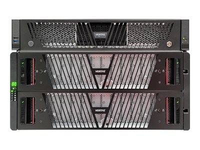 Veritas NetBackup Flex 5360 - High Availability / Config B - baie de disques - 264 To (SAS-3) - HDD 8 To - Gigabit Ethernet, 10 Gigabit Ethernet, 25 Gigabit Ethernet, 32Gb Fibre Channel, iSCSI (externe) - rack-montable - 9U - entreprise - avec 5 ans d'Ess