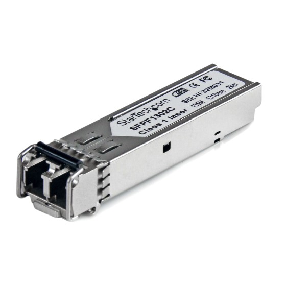 StarTech.com Module transceiver SFP Mini-GBIC fibre optique multimode LC 100 Mbit/s DDM - Compatible Cisco - 1310 nm - 2km - Module transmetteur SFP (mini-GBIC) - 100Mb LAN - 100Base-FX - LC multi-mode - jusqu'à 2 km - 1310 nm