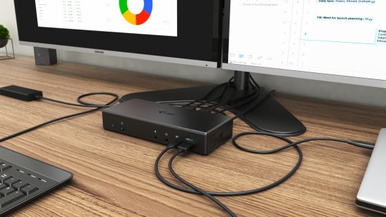 I-TEC USB-C Quattro Display Docking Station 2xDP 2xHDMI 1xGLAN 5xUSB 3.0 1xUSB-C-Data 1xAudio 1xMic 85W PD KL