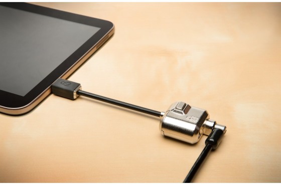 Kensington MiniSaver Mobile Lock - Câble pour verrouillage notebook - noir - 1.8 m