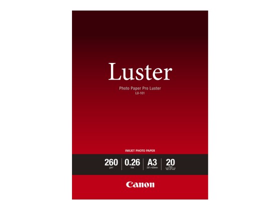 CANON 260G/M2 A3 20 feuilles pack de 1 luster paper
